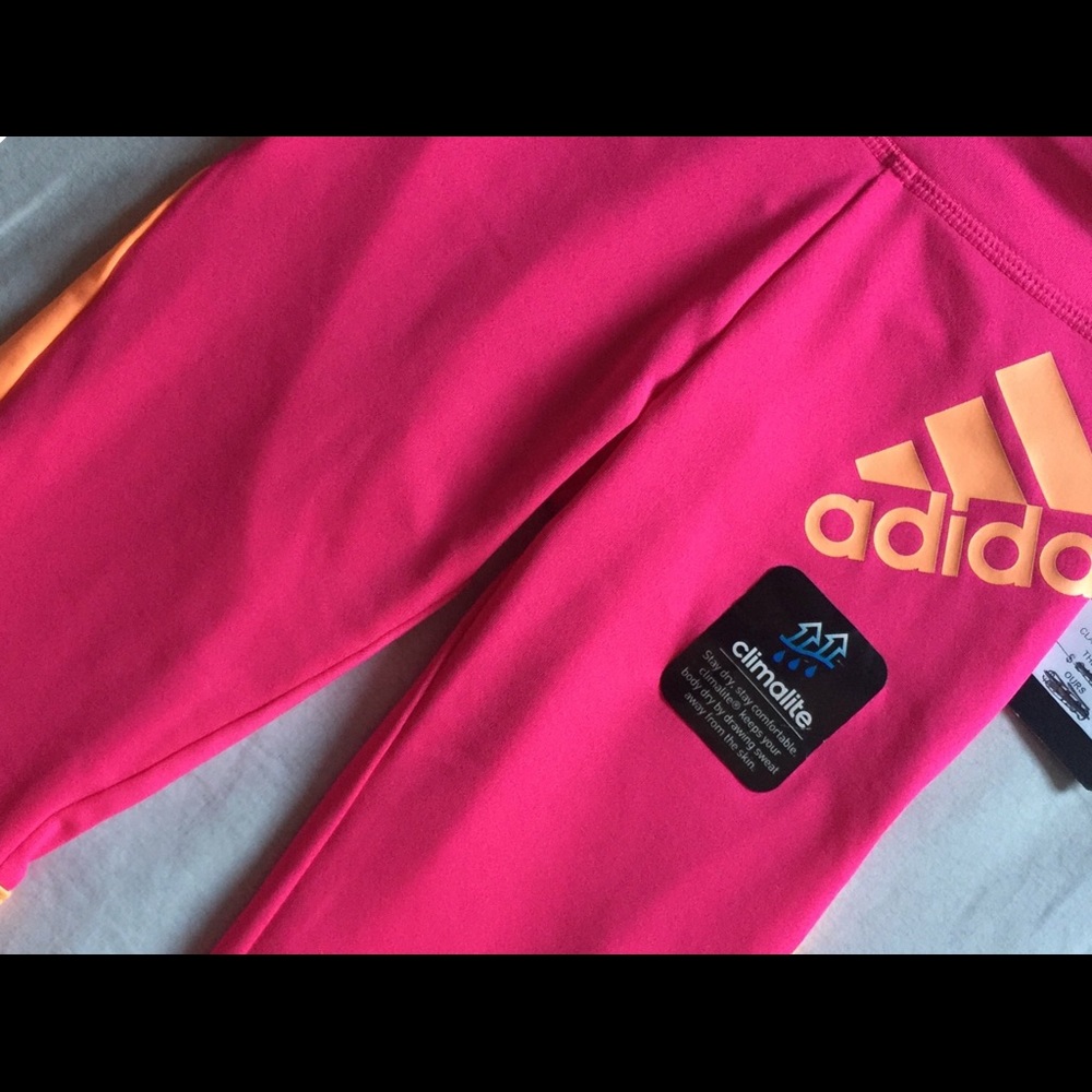 Little girls adidas sport pants